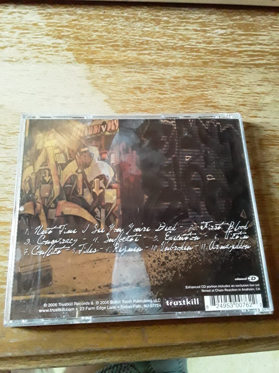 CD: First Blood - Killafornia – Usato da Lenzburg venduto da Sepulmander 3
