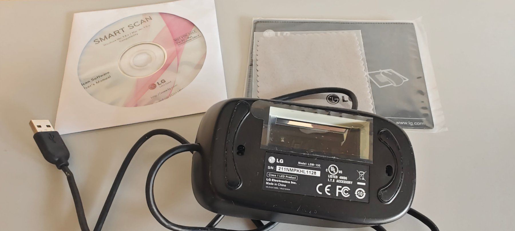 LG Scanner: LG Smart Scan Maus Scanner – Neu (gemäss Beschreibung) aus Zürich von A.Zickler 1