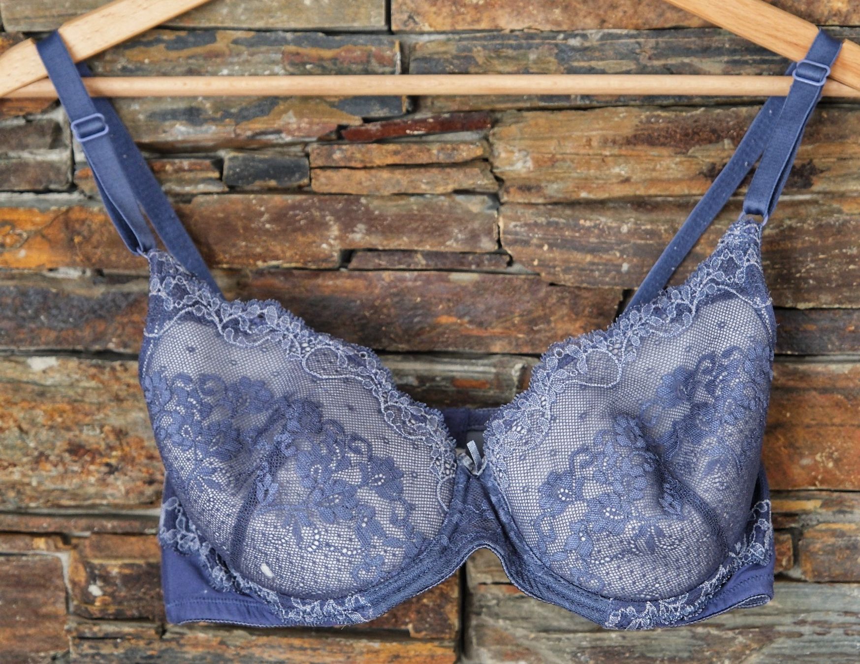 Sonstige Unterwäsche: BH Gr. 80D Elfé blau – Gebraucht aus Wohlen AG von Exitburn