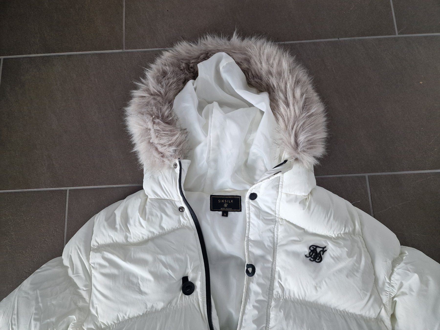 Siksilk Jacken: SikSilk Winterjacke (weiss) – Neu (gemäss Beschreibung) aus Thun von mike953 1