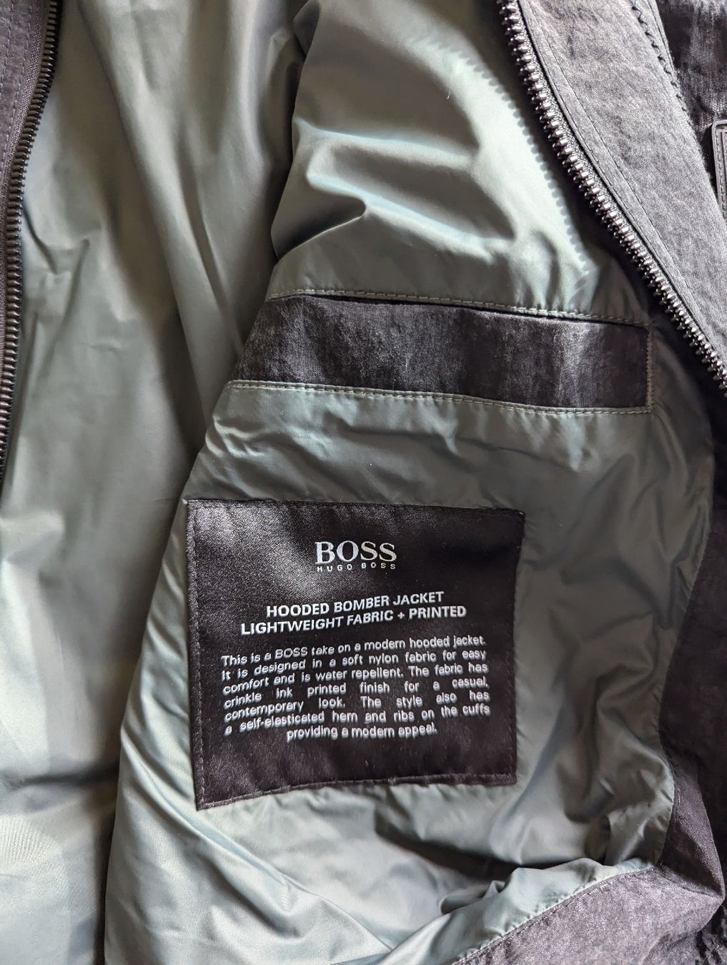 Hugo Boss Jacken: Hugo Boss leichte Bomberjacke Grösse M – Neu (gemäss Beschreibung) aus Laufen von Happi121 3