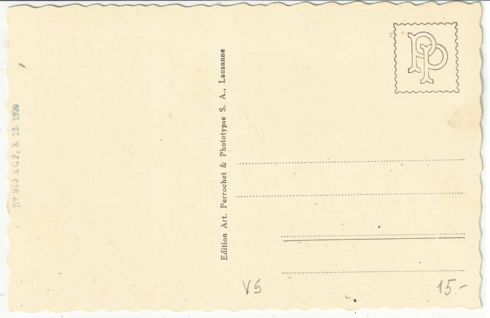 Cartoline postali: Ligne de Martigny-Chatelard - Tunnel – Usato da Ettingen venduto da Kartenplanet 1