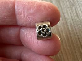 Pandora Flower Charm Silber 925 ALE Vintage, Top! 🌸