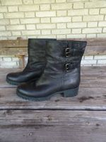 Neuwertige echt Leder PRADA Stiefeletten Gr. 40,5 - 423155