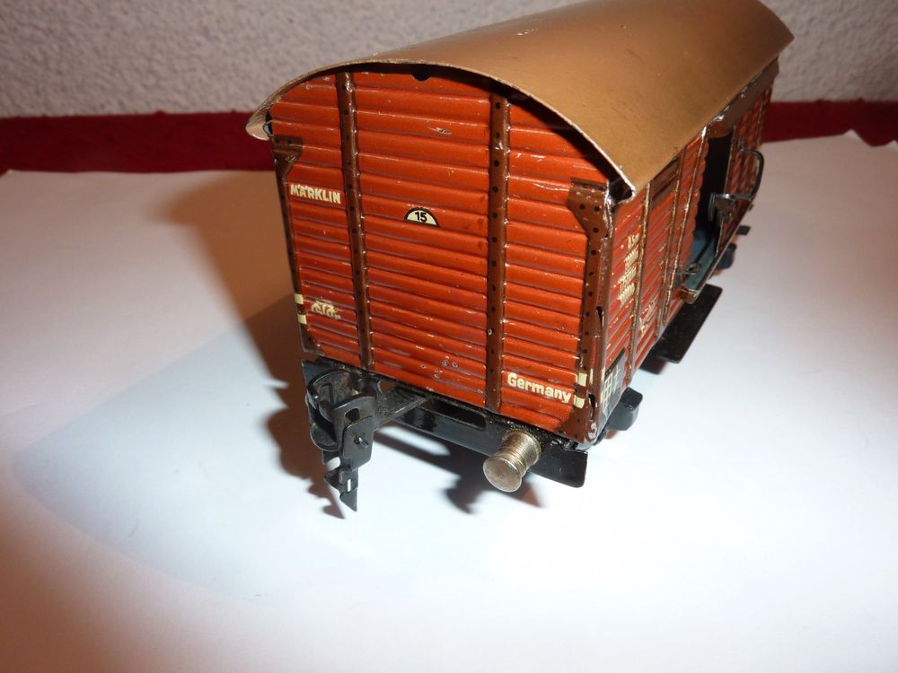 M Rklin Tin Plate Spur Ged G Terwagen Braun Kaufen Auf Ricardo