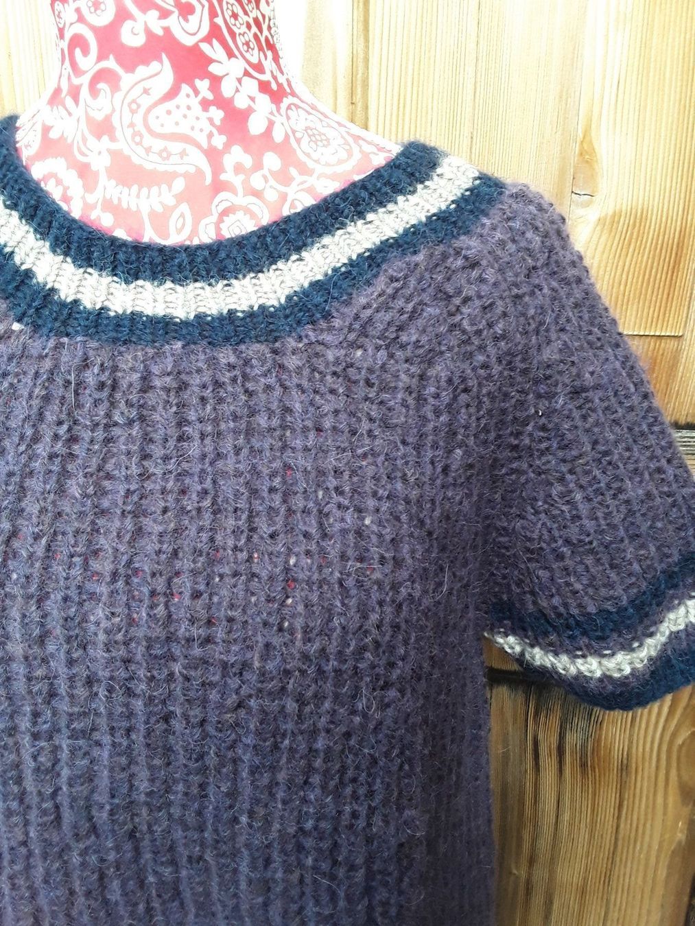 Pullover & Sweatshirts: Handmade - flauschiger Kurzarmpulli - Gr. M - Alpaka – Gebraucht aus Wattwil von tannenmeise73 1
