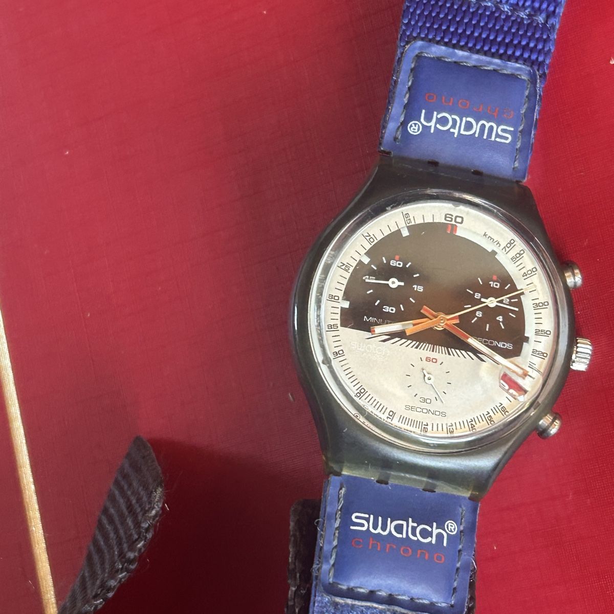 Swatch Orologi: Swatch Chrono Uhr, Vintage Modell – Usato da Laufen venduto da Bellavitaboom 1
