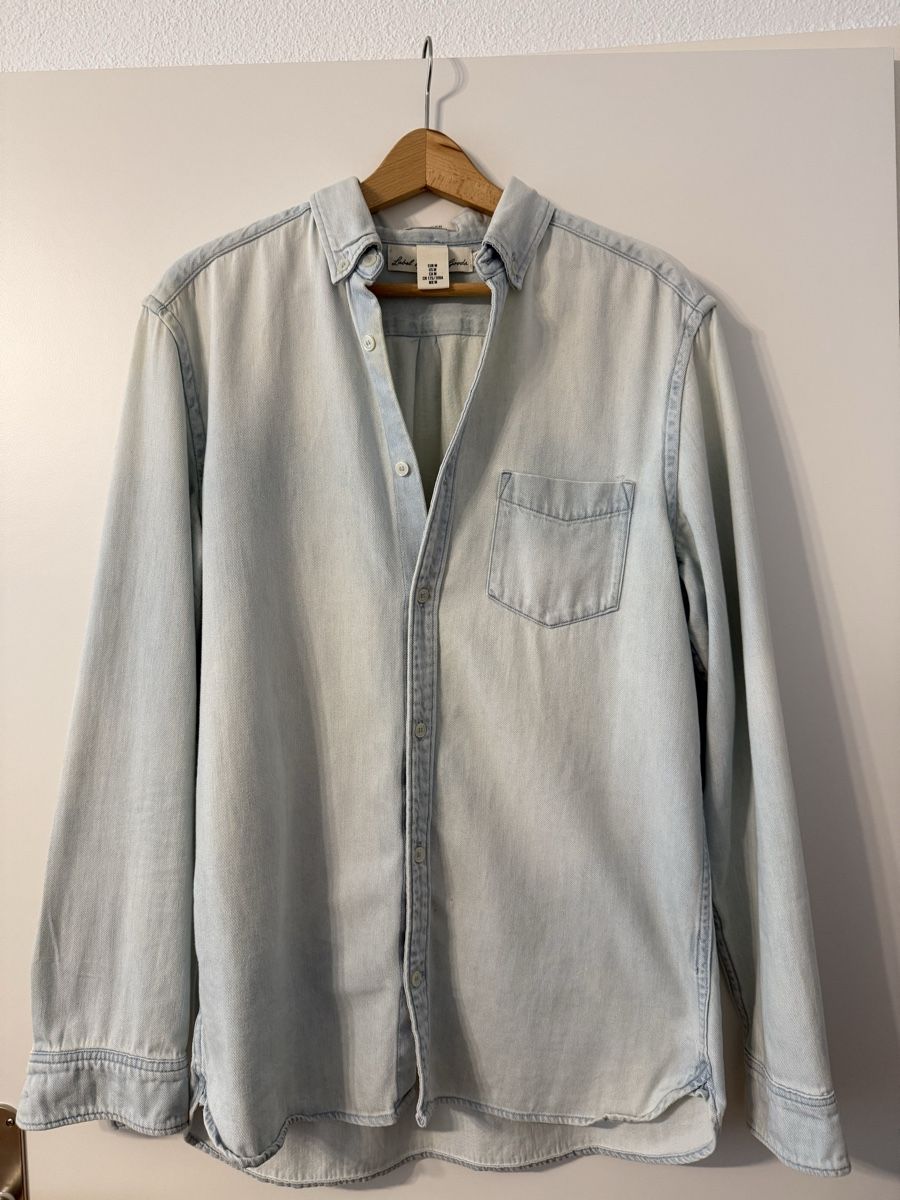 H&M Camicie: Light Wash Denim Shirt - H&M - M – Usato da St. Gallen venduto da kka_l9wg 1