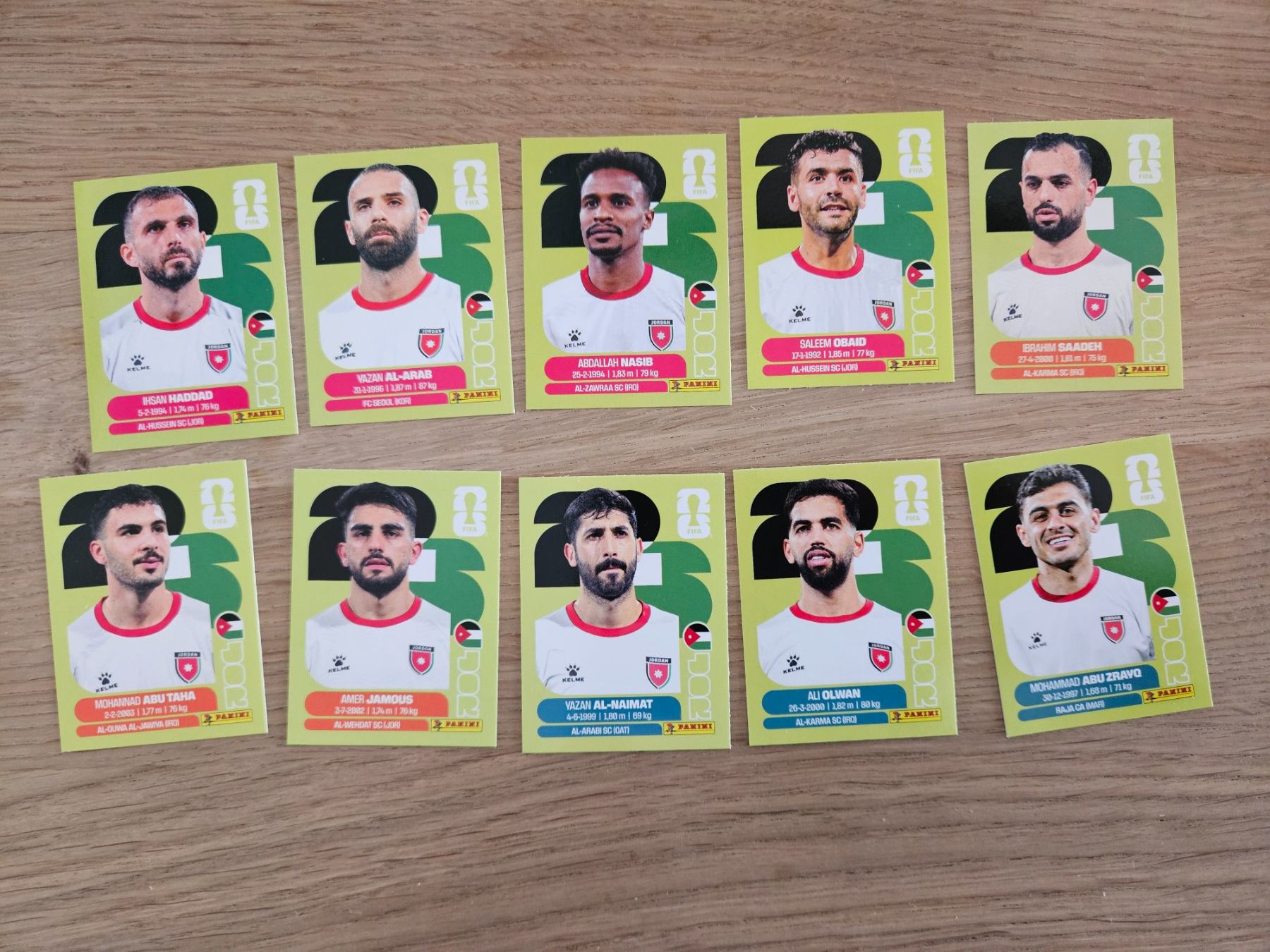 Panini Carte collezionabili: Panini WM 2026 JOR – Nuovo (secondo la descrizione) da Villars-sur-Glane venduto da Bolinot