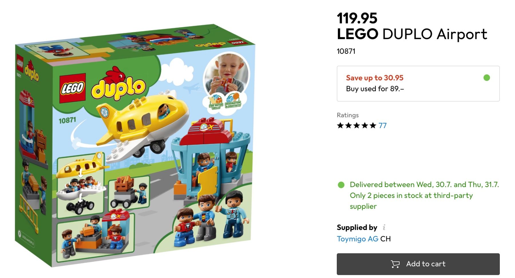 Lego Giocattoli: LEGO Duplo Sets (10x) – Usato da Petit-Lancy venduto da ecs_dh2p 7