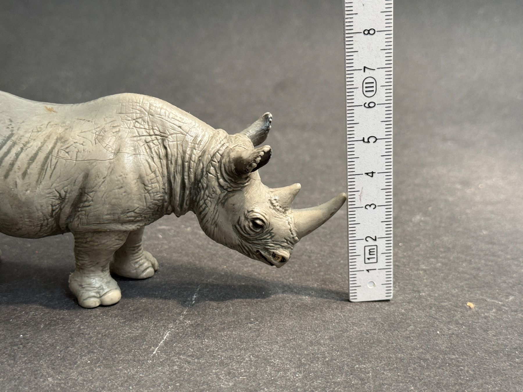Schleich Statuette: Schleich Spitzmaulnashorn Nashorn – Usato da Ennetbaden venduto da mapa05 1