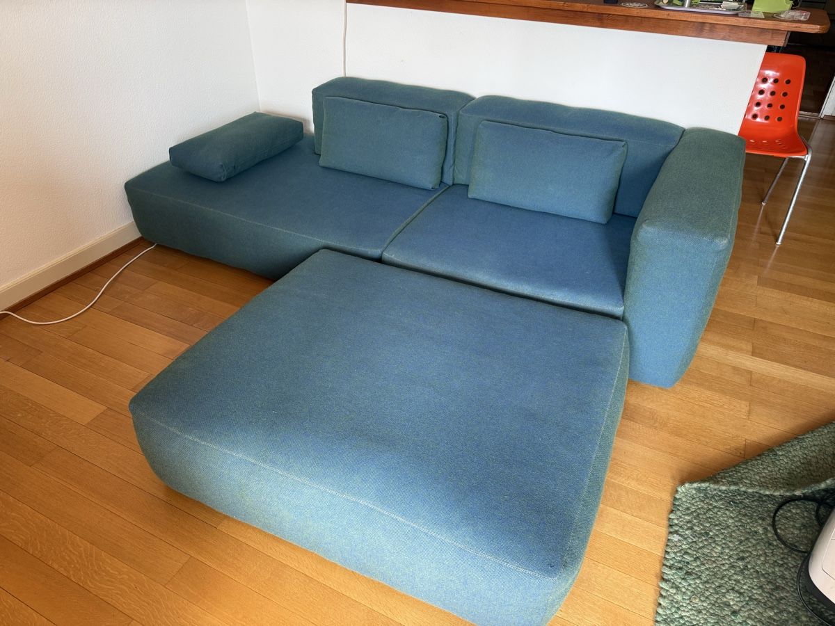 Hay Divani: Mags Soft Sofa Couch Sitzlounge Modulsofa Hallingdal Stoff – Usato da Schaffhausen venduto da molson 1