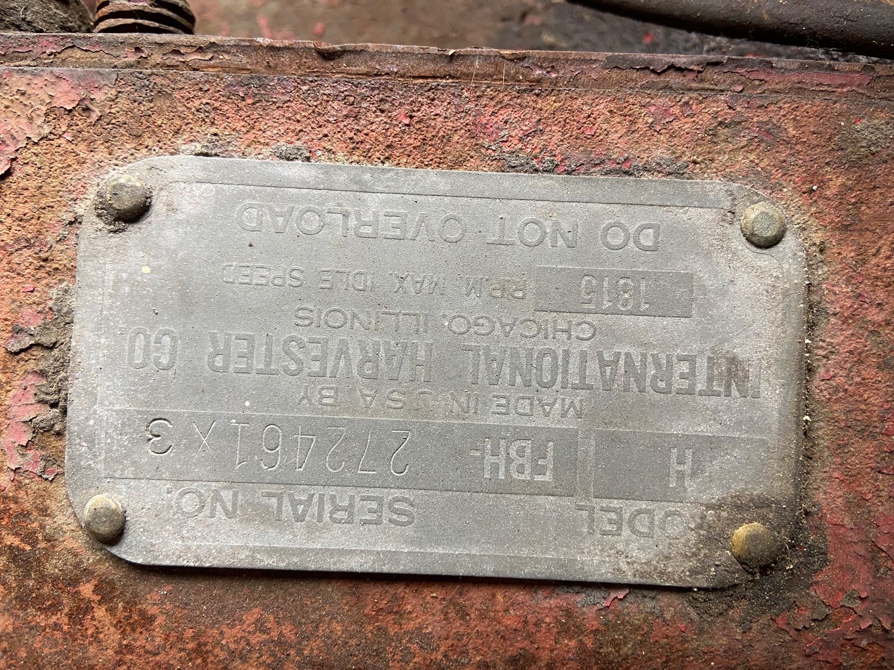 Trattori: Farmall H – Difettoso da Gurmels venduto da T7.220 3