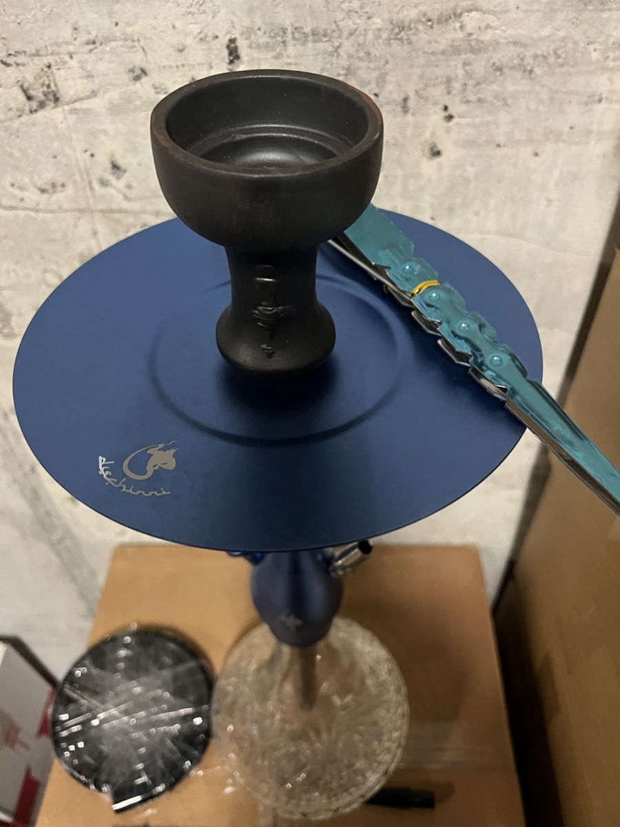 Wasserpfeifen: Dschinni Chucky blue Shisha voll Set – Neu (gemäss Beschreibung) aus Kriens von Delikanli1 2