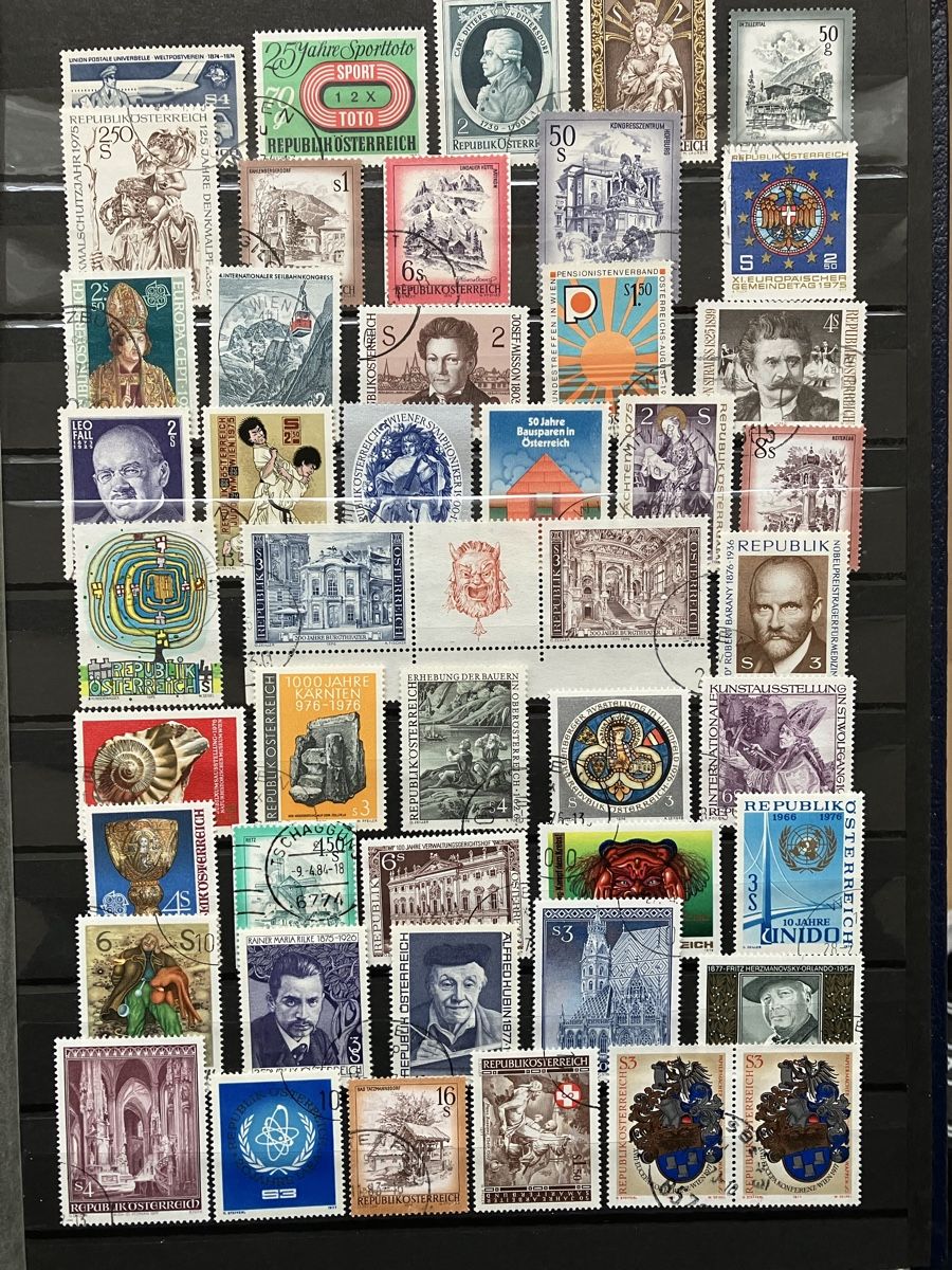 Tutti i francobolli: A Österreich 1960-2007 6s – Usato da Cham venduto da Diablo1232 4