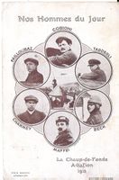 CHAUX - de - FONDS, aviation 1912 nos hommes du jour