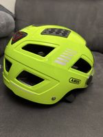 Fahrradhelm Abus Hyban 2.0 Ace gelb mit Visier gebraucht