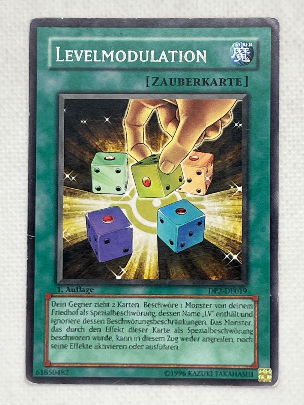 Yugioh Carte collezionabili: Yu-Gi-Oh! Karte - Levelmodulation - Selten – Usato da Hinterkappelen venduto da Kim1992