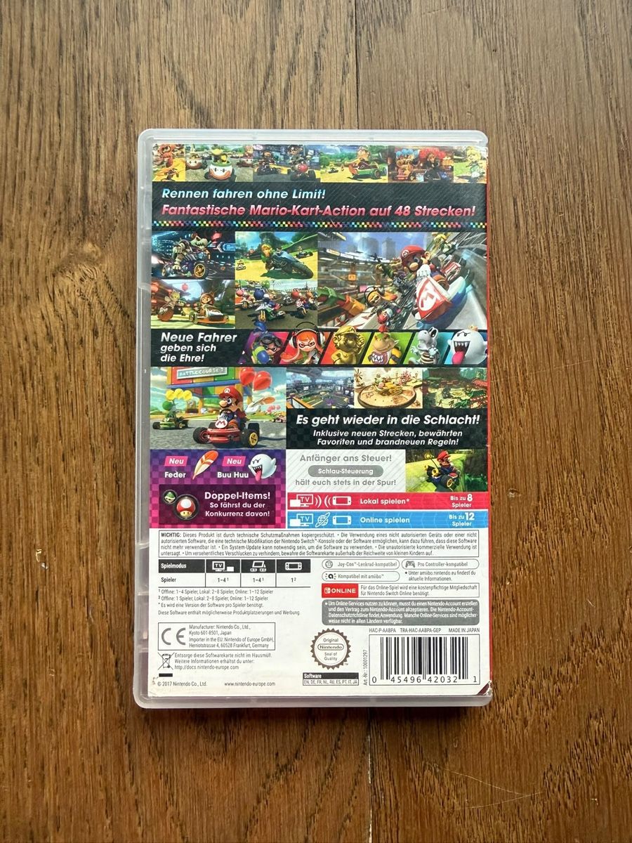 Nintendo Giochi: Mario Kart 8 Deluxe / Nintendo Switch – Usato da Läufelfingen venduto da Seraphim13 1