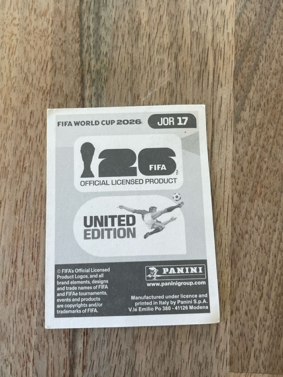 Panini Carte collezionabili: Panini WM 2026 Sticker: Jor 17 – Nuovo (secondo la descrizione) da Fällanden venduto da Permarco 1