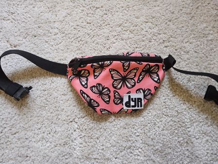 Bauchtasche DYR Pink Schmetterlinge kids  neuwertig