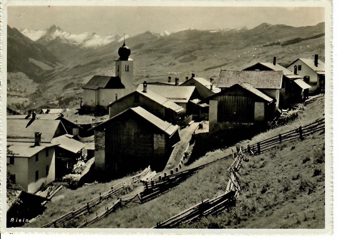 Cartoline postali: Riein – Usato da Hochdorf venduto da Ziegel-16