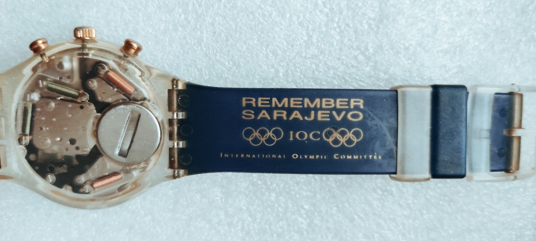 Swatch Uhren: Swatch Remember Sarajevo 1994 Olympiade – Gebraucht aus Zürich von sendbad 5