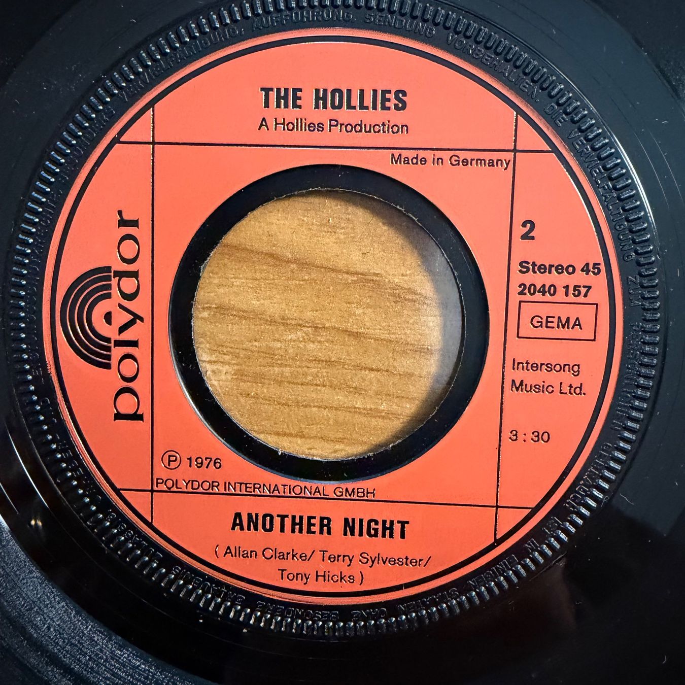 Schallplatten: Hollies - Daddy Don't Mind / 1. D-Press. 1976 - Very nice – Gebraucht aus Gais von soundcave57 3