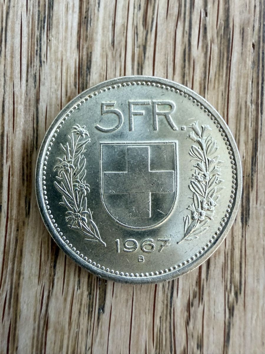 Toutes les monnaies: 5.- Silbermünze 1967 – D'occasion à Herisau par verkaufen75