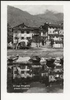AK 1950 Al Lago Maggiore presso Locarno mit Booten