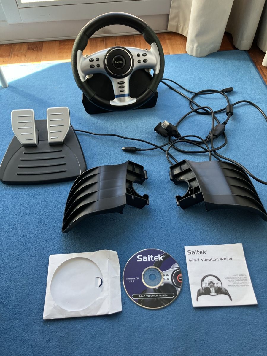 Saitek Controller: Saitek Lenkrad PS2/PS3, XBOX und PC – Usato da Chur venduto da GC190