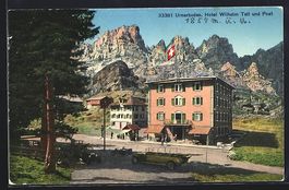 Urnerboden, Hotel Wilhelm Tell und Post