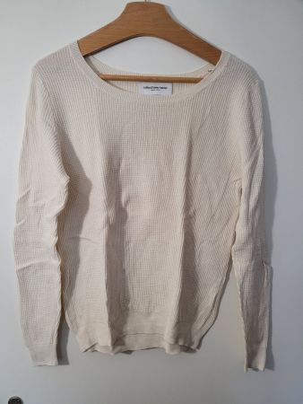 Collectif mon Amour Pullover weiss Klasine Gr. L