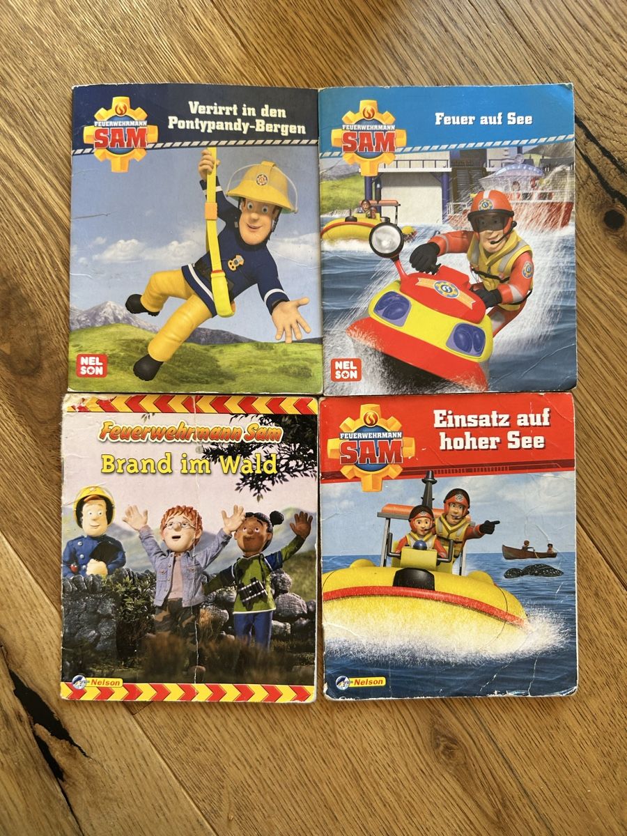 Libri: Feuerwehrmann Sam, 4 Minibücher – Usato da Zufikon venduto da polarbear123