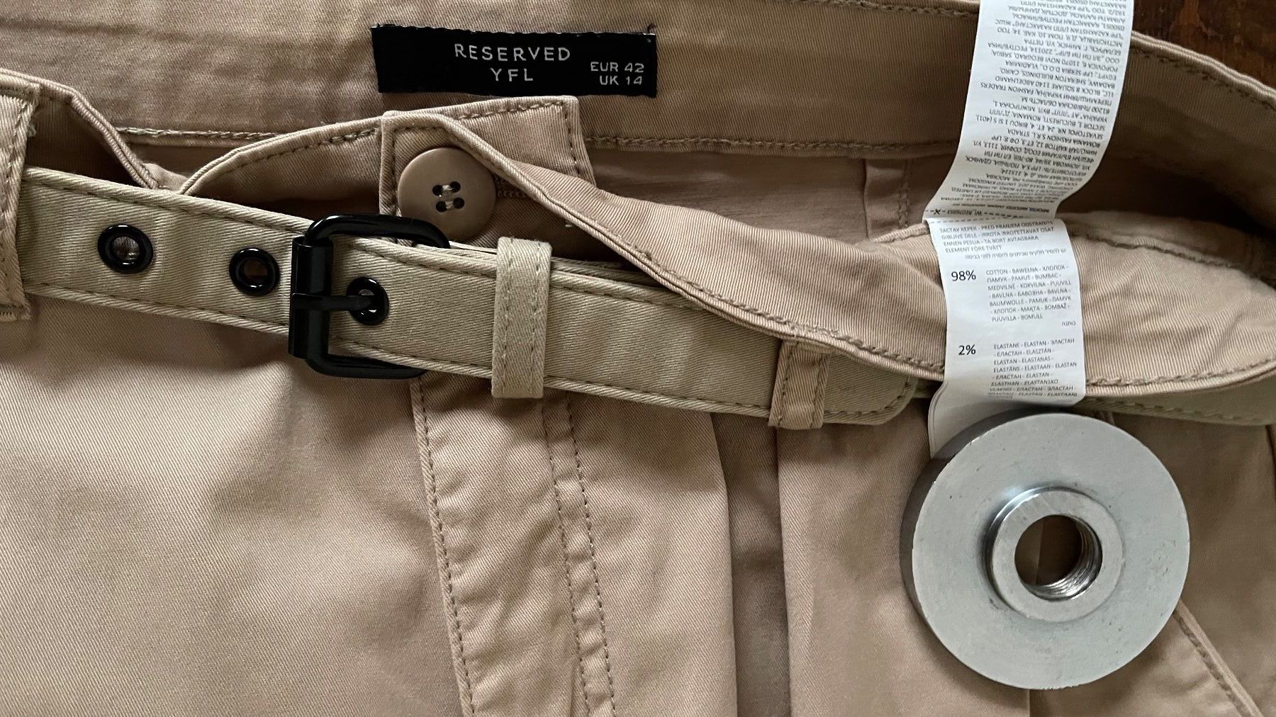 Pantaloni: RESERVED M L 42 /NP40CHF Cotton Elastan Hose – Nuovo (secondo la descrizione) da Kölliken venduto da Prscoo 7