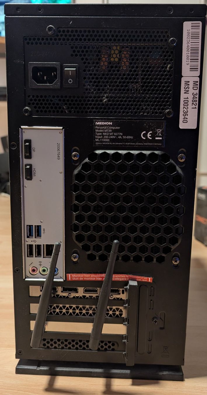 Medion PC: Medion Erazer Engineer X10 MD34821 – Usato da Eschenbach LU venduto da Sfhitman1979 2