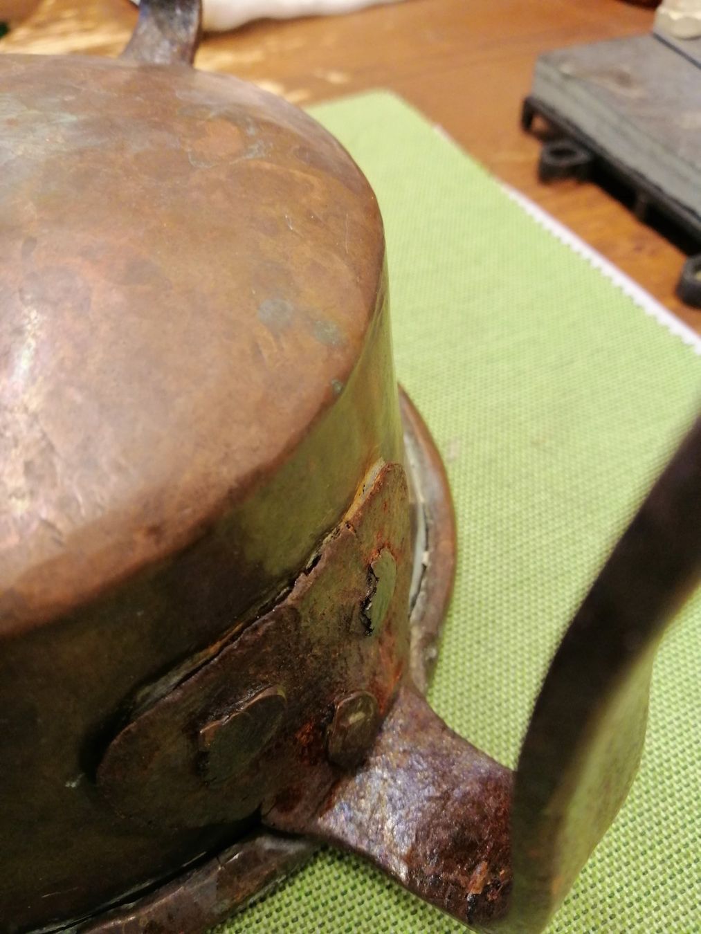 Pentole: Kupfercachepot 1900Jahrhundert – Usato da Rheinfelden venduto da Cleopatra2000 2