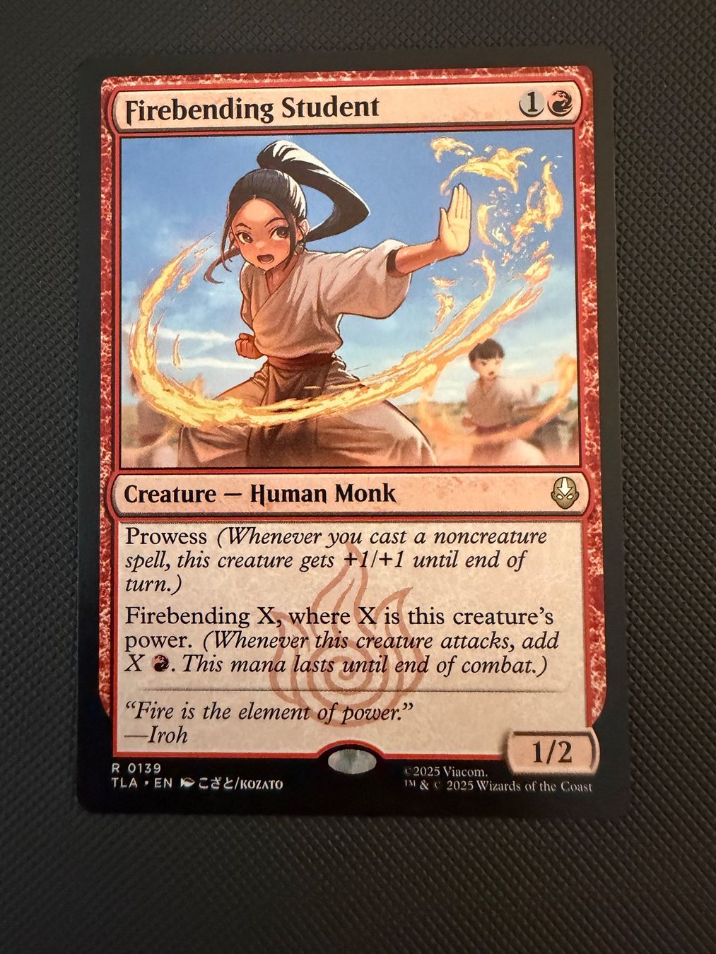 Magic The Gathering Carte collezionabili: Firebending Student – Usato da Ulisbach venduto da joelsj