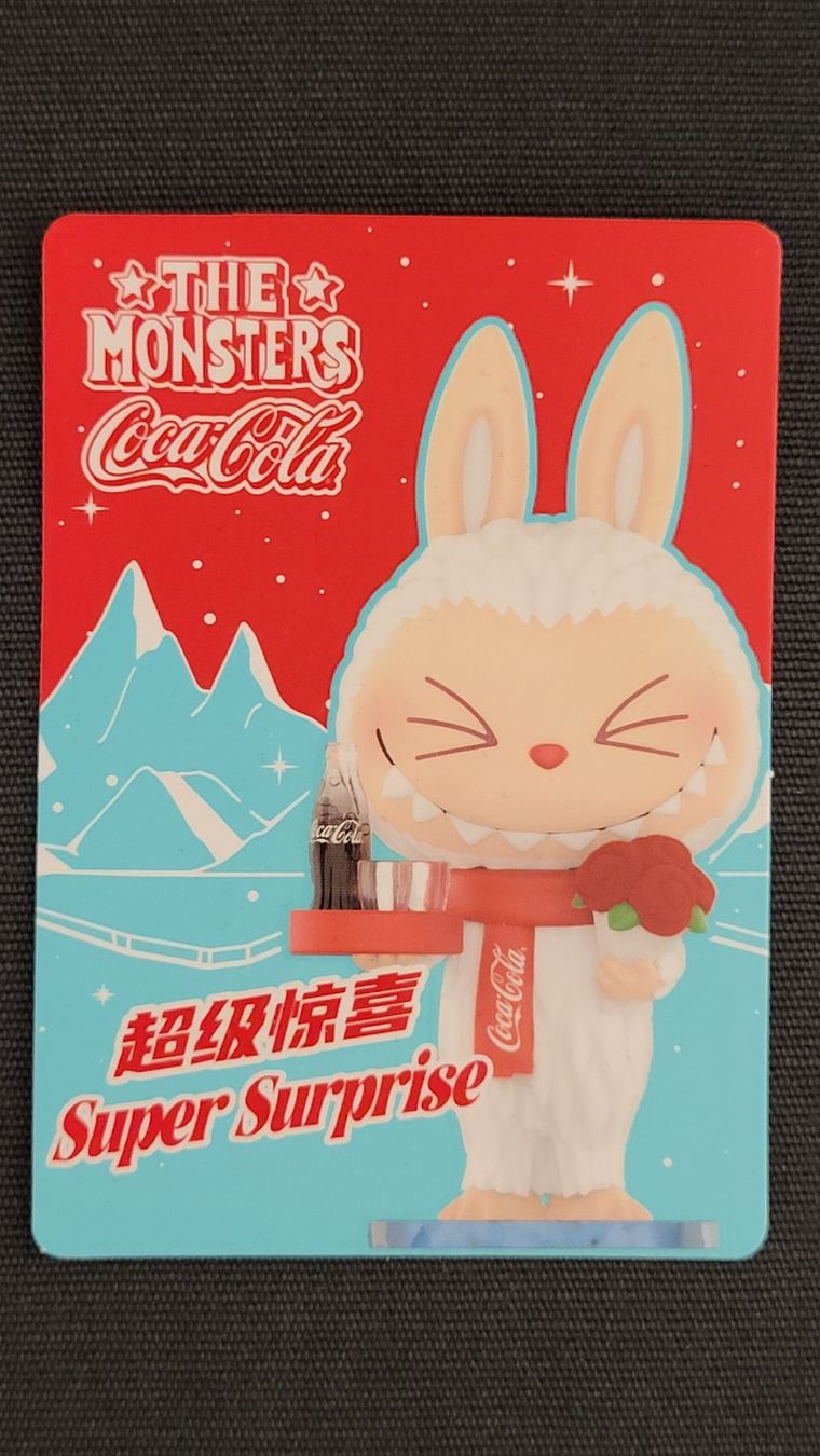 Pop Mart Statuette: Pop Mart LABUBU Coca Cola - Super Surprise – Nuovo (secondo la descrizione) da Basel venduto da spinne02 5