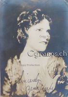 Zena Keefe (1898-1976) Schauspielerin - Autogramm