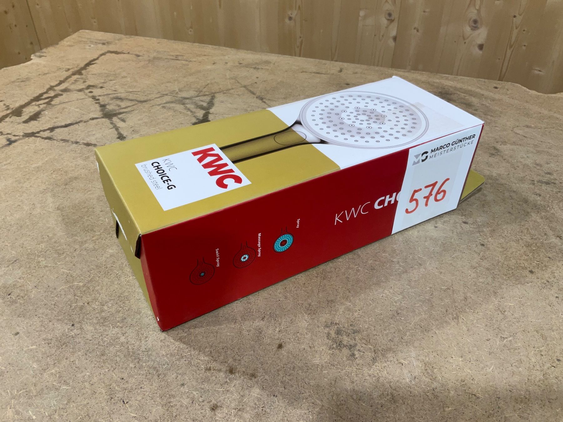 Kwc Duschbrausen: 576 KWC CHOICE-G Handbrause – Neu und originalverpackt aus Derendingen von Meisterstuecke 5