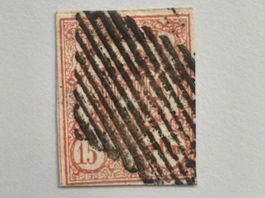 1852, Rayon III gr. Ziffer, gestempelt