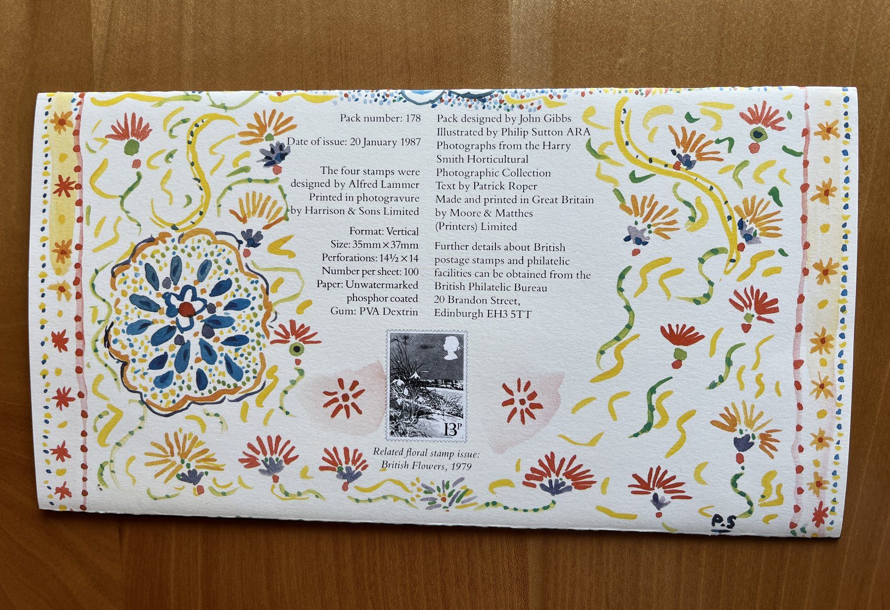 Tutti i francobolli: Briefmarken Royal Mail Mint Stamps, Flowers – Usato da Wiesendangen venduto da Frohberg 2