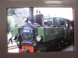 Dia: Liestal 1971, Waldenburgerbahn WB, Sie kaufen ein Origi