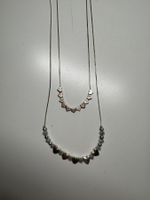 Hübsche Halskette mit Herzen, Modeschmuck
