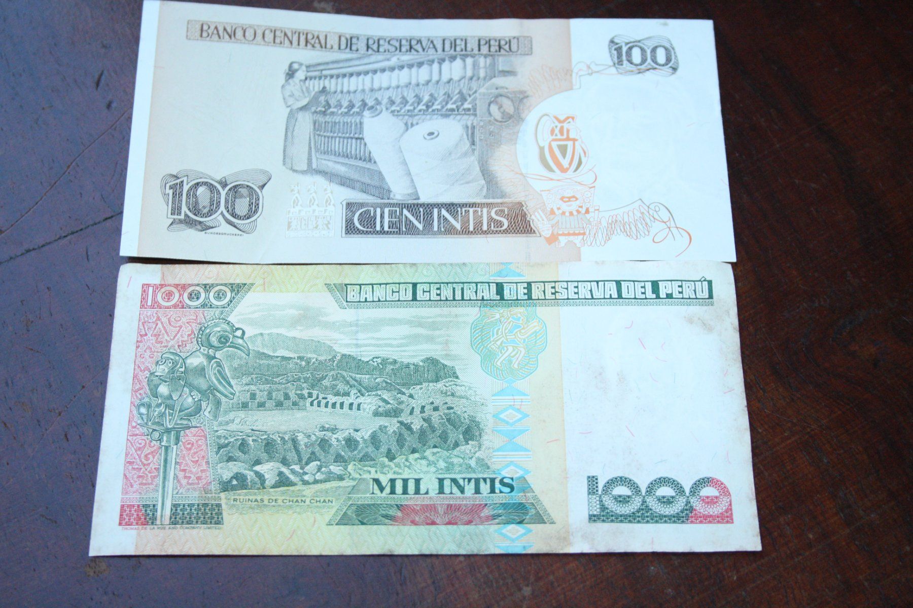 Banknoten: Pérou – Gebraucht aus Cormondrèche von Hermes.monnaies 1