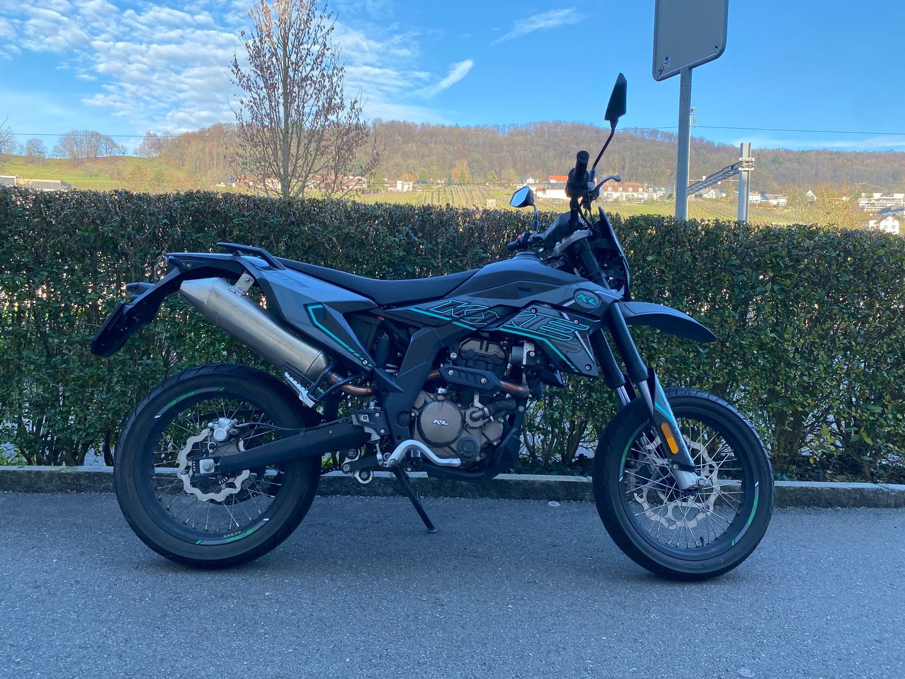 Route: Supermoto Kl KXE 125 – D'occasion à Klingnau par chr_7dcz 2