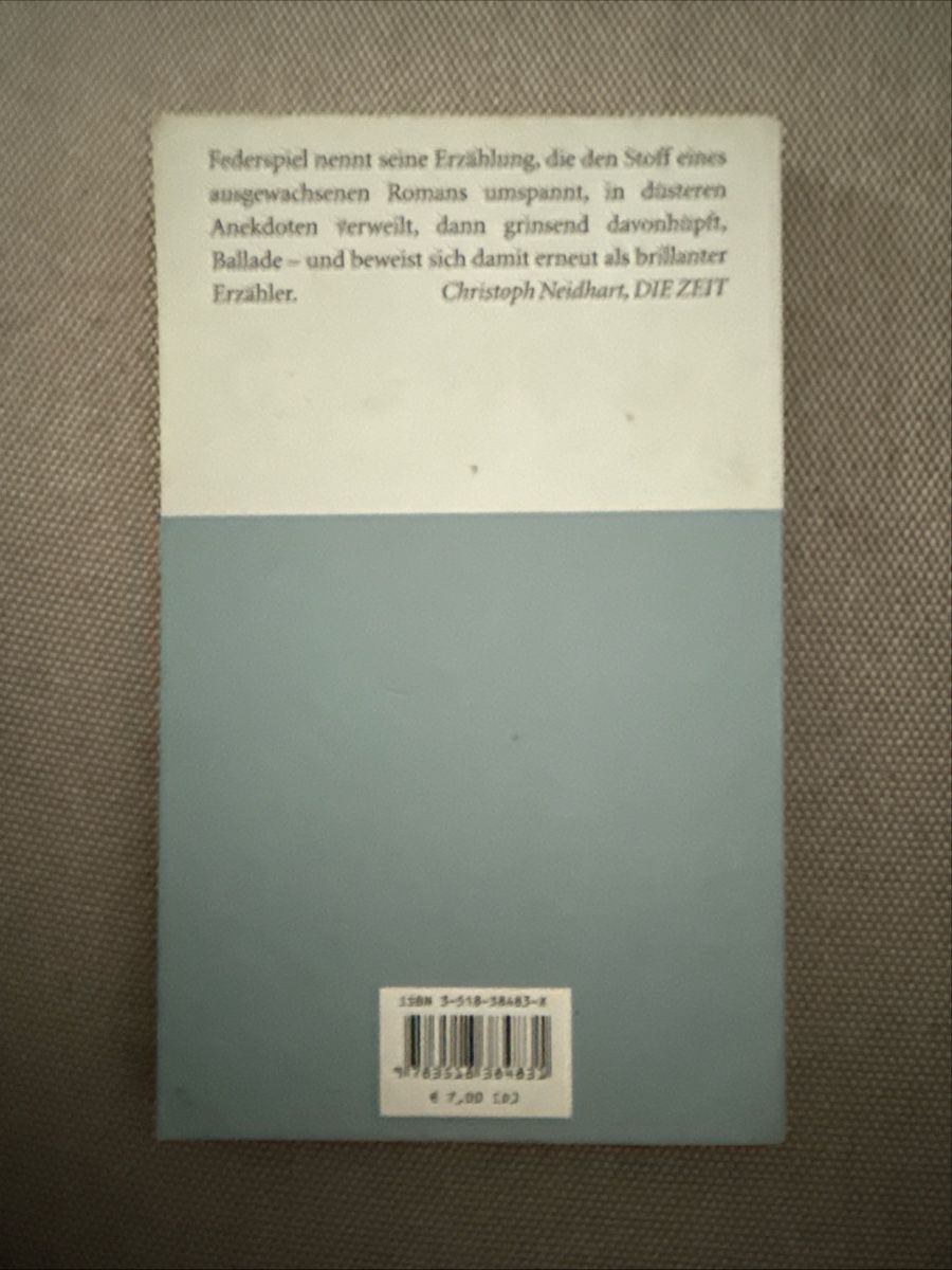 Libri: die ballade von typhoid mary - suhrkamp – Usato da Luzern venduto da nin_652v 1