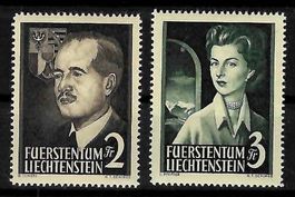 1955, Mi 332-333**, 2 Werte postfrisch (15365)