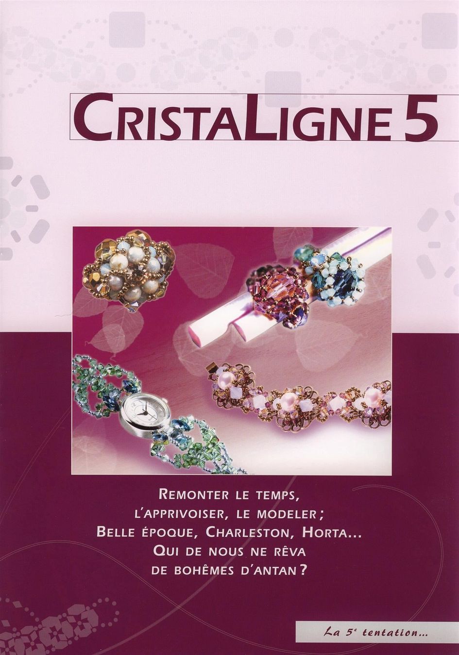 Libri: Livre Cristaligne 5 / Buch Kreation Schmuck Perlen – Nuovo e nell'imballaggio originale da Goumoens-la-Ville venduto da brandonv